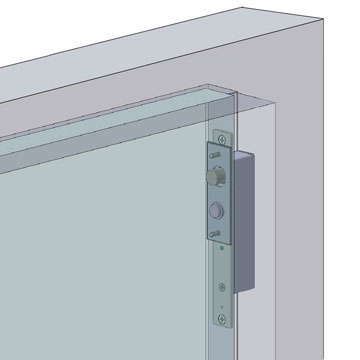Fail Safe Type Flush Mounted Electric Drop Bolt DA-66S (Taiwan) - Image 3