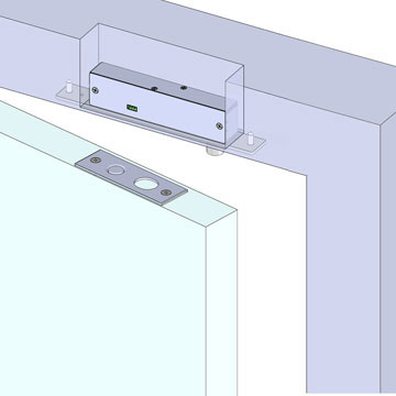 Fail Safe Type Flush Mounted Electric Drop Bolt DA-66S (Taiwan) - Image 2