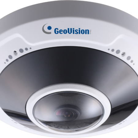 Geovision GV-FER5702 5MP H.265 Super Low Lux WDR Pro IR Fisheye Rugged IP Camera